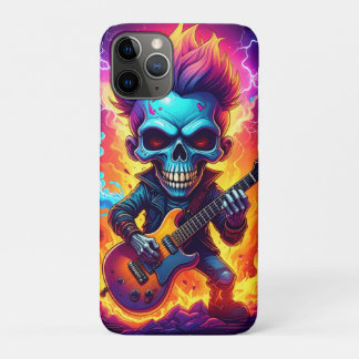 Punk Rock Skull iPhone 11 Pro Case