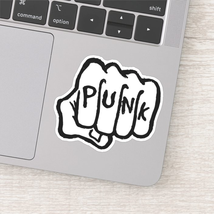 Punk Rock Sticker | Zazzle.com