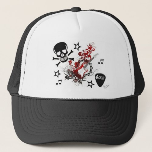 Punk Rock Trucker Hat