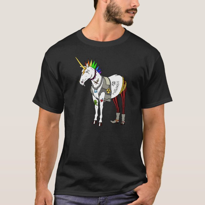 the rock in a unicorn shirt