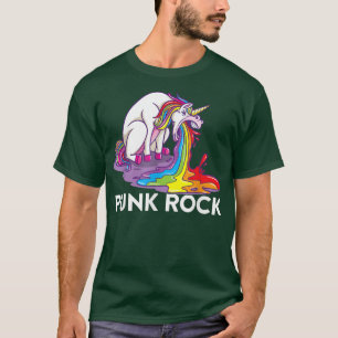 Punk Rock Unicorn T-Shirt