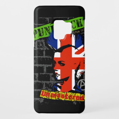 Punk rock union jack Mohawk Case_Mate Samsung Galaxy S9 Case