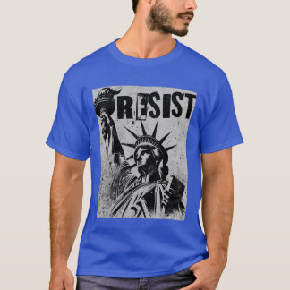 Punk Rock Vive La Resistance Freedom Resistance Pr T-Shirt