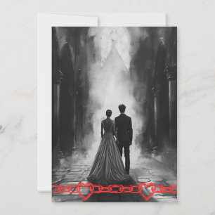 Punk Rock Wedding Invitation