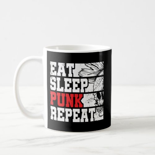 Punk Rocker Anarchy Punker I Punk Rock Coffee Mug