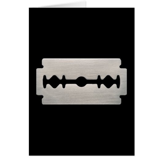 PUNK ROCKER RAZOR BLADE (Front)