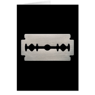 PUNK ROCKER RAZOR BLADE CARDS