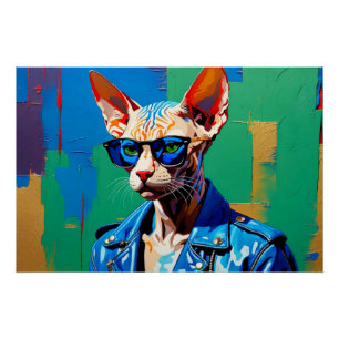 PUNK ROCKER SPHYNX 5 POSTER