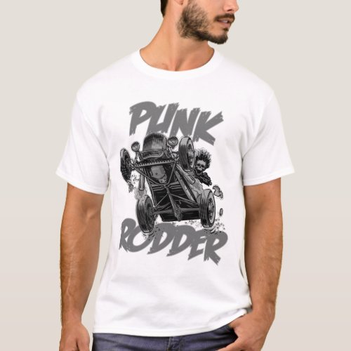 Punk Rodder Grey T_Shirt