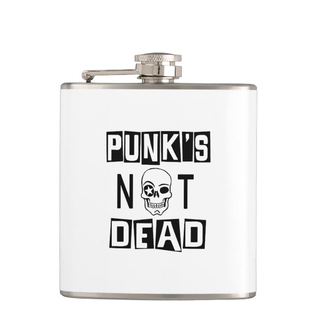 PUNK' S NOT DEAD FLASK (Front)