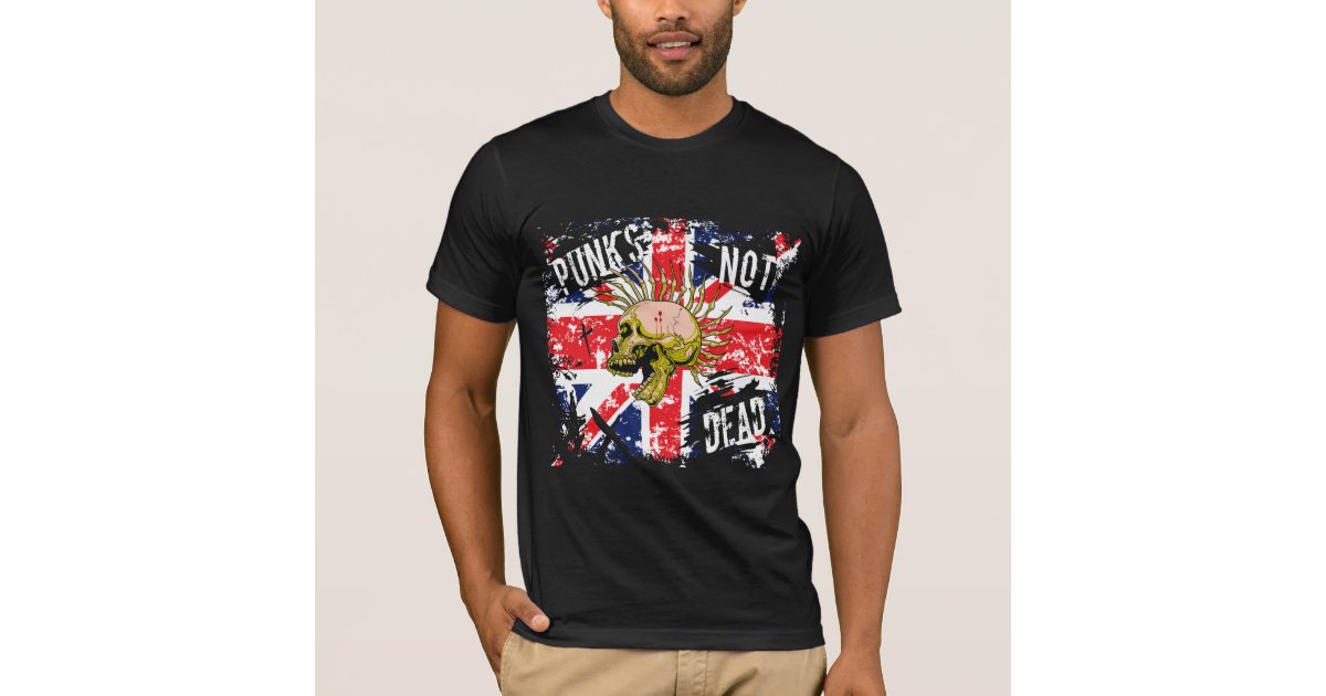 Arbejdskraft Bolt nåde Punk's Not Dead . Vintage Punk Rock Band T-Shirt | Zazzle