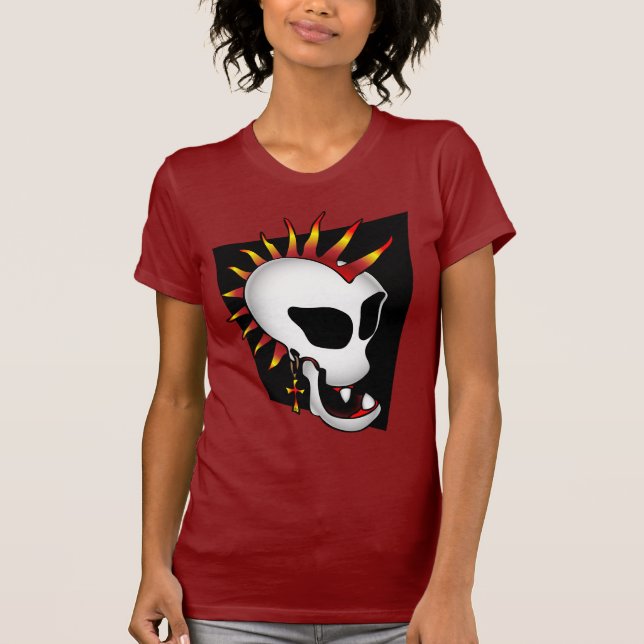 PUNK SKULL-2 T-Shirt (Front)