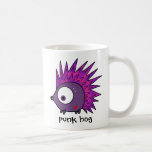 Punk The Hedgehog Coffee Mug at Zazzle