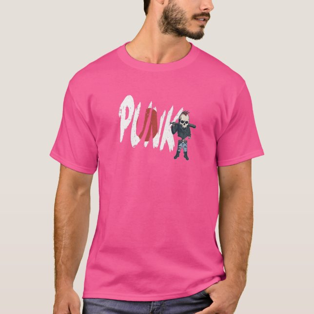 Punk Till I Die Japan Flag Japanese Edition T-Shirt (Front)
