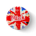 Punk Union Jack Button