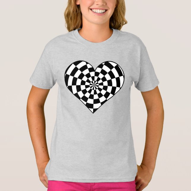 Punk Valentine heart T-Shirt (Front)