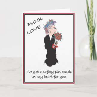 Punk Valentine Holiday Card