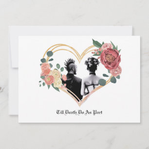Punk Wedding  Invitation