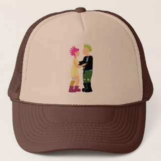 Punk Wedding Trucker Hat
