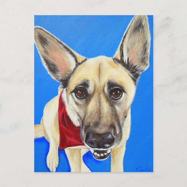 Punkin Painting Postcard (Front)