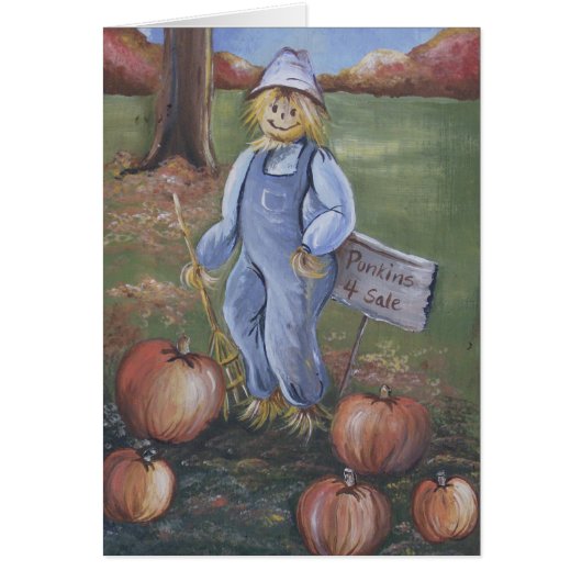 Punkins for Sale Cards (Front)