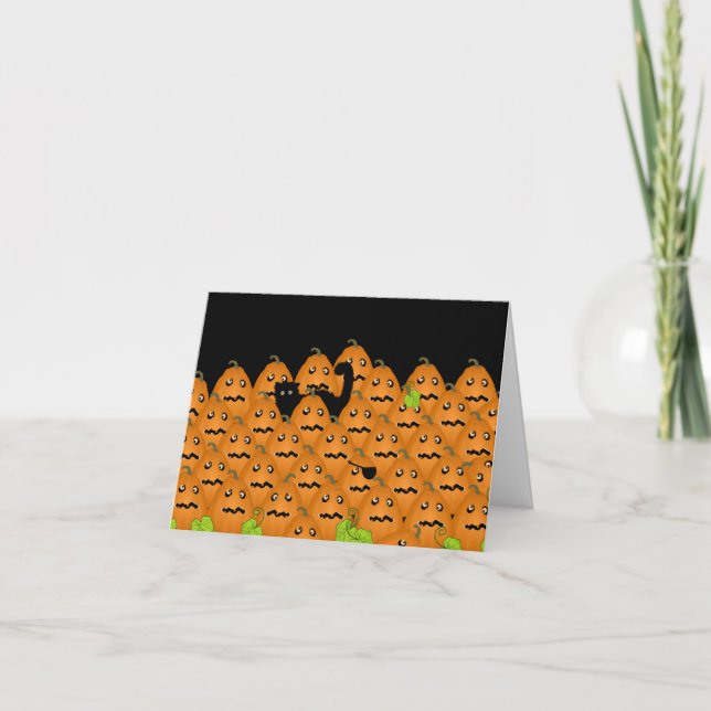 Punkins Greeting Card (Front)