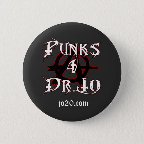 Punks 4 Jo Jorgensen 2020 Libertarian Button