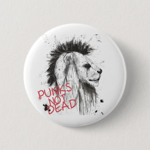 Punks not dead button