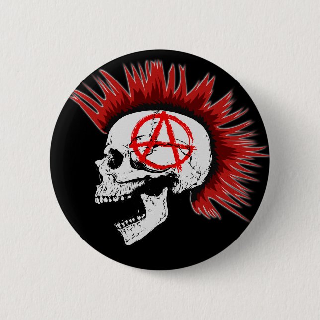 PUNKS NOT DEAD BUTTON (Front)