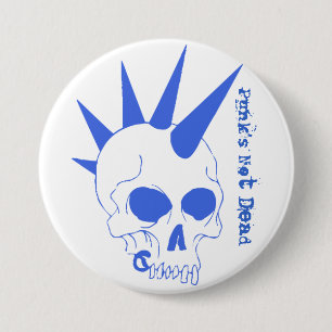 Punk's Not Dead Pinback Button