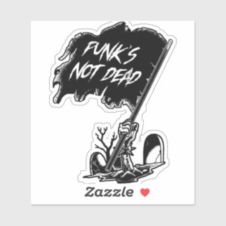 Punk's Not Dead Sticker