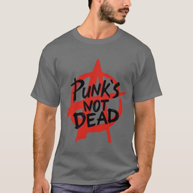 Punks Not Dead T-Shirt (Front)