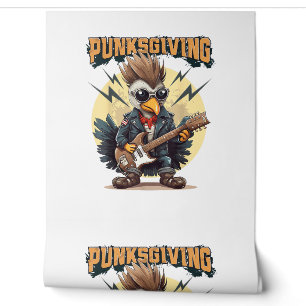 Punksgiving - Funny Thanksgiving Turkey Punk Rock Wallpaper
