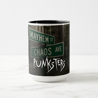 Punksters Mayhem and Chaos Mug