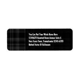Punky Plaid Black Label