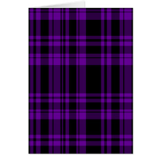 Punky Purple Plaid Cards