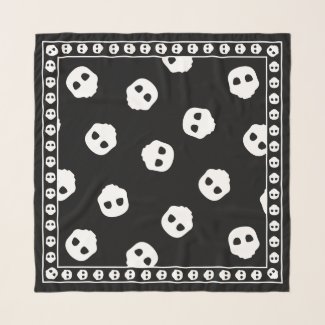 Punky Skater Catacomb Skull Emoji Black