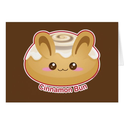 Punny Buns Cute Cinnamon Bunny