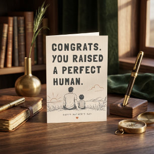 Punny Dad Joke Funny Cartoon Father's Day Humorous Card