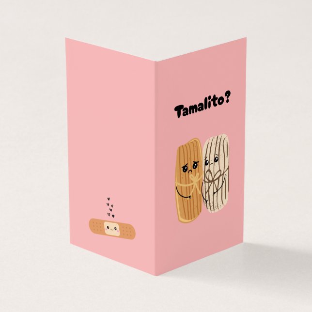 Punny Spanish Get Well Card (Outside)