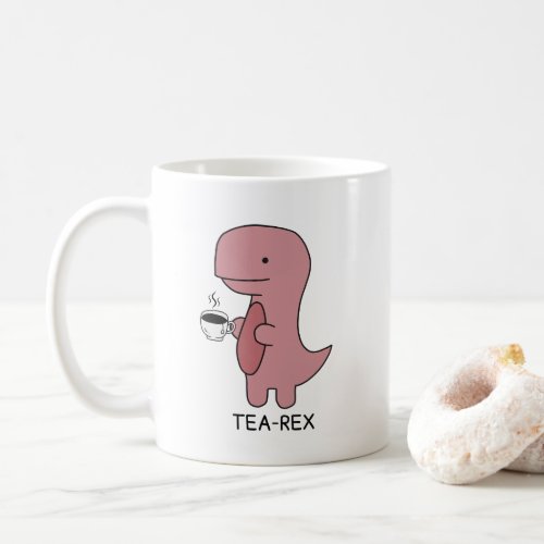 Punny Tea_Rex Dinosaur Mug