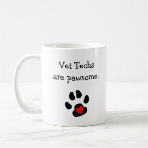 Punny Vet Tech Design Coffee Mug