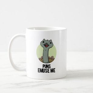 Puns Emuse Me Funny Emu Pun  Coffee Mug