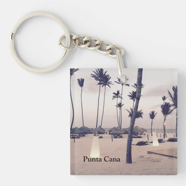Punta Cana Acrylic Keychain (double-sided) (Front)
