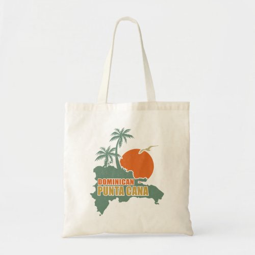 Punta Cana Dominican _ Family Vacation Vintage 60s Tote Bag
