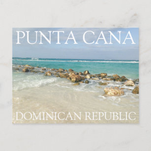 Punta Cana Dominican Republic Beach and Waves Postcard