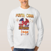 Punta Cana Dominican Republic Birthday Trip Group T-Shirt