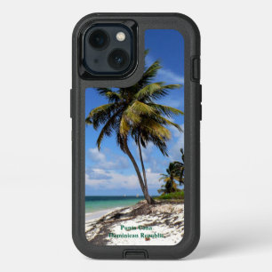 Punta Cana, Dominican Republic, coconut palm tree iPhone 13 Case