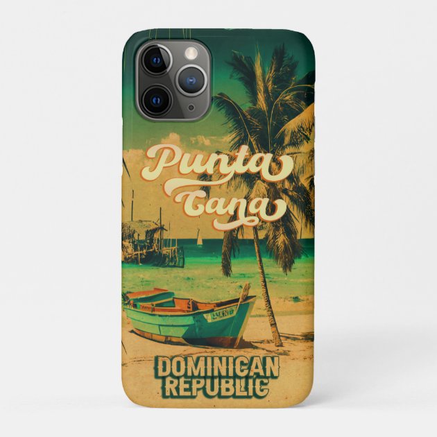 Punta Cana Dominican Republic Family Souvenir 80s Case Mate iPhone