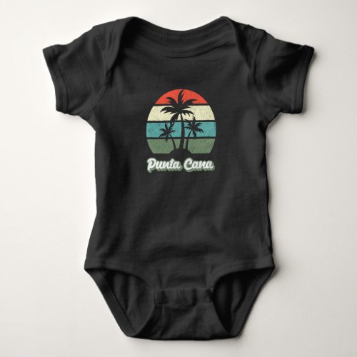 Punta Cana Dominican Republic Family Vacation Baby Bodysuit